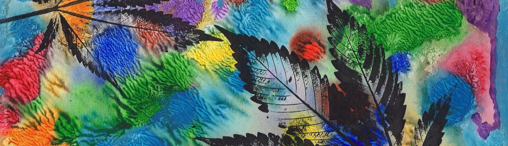 JurrasicBlueberries abstract cannabis art titled Cookies 2017