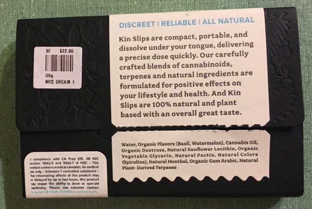 Nice Dream Slips Back