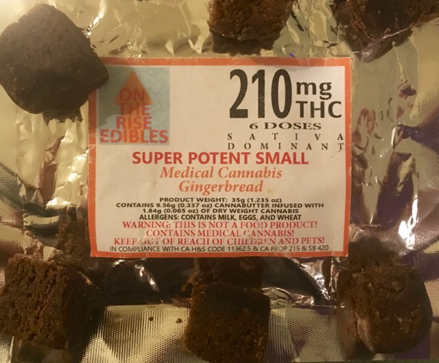 On The Rise 210mg Gingerbread