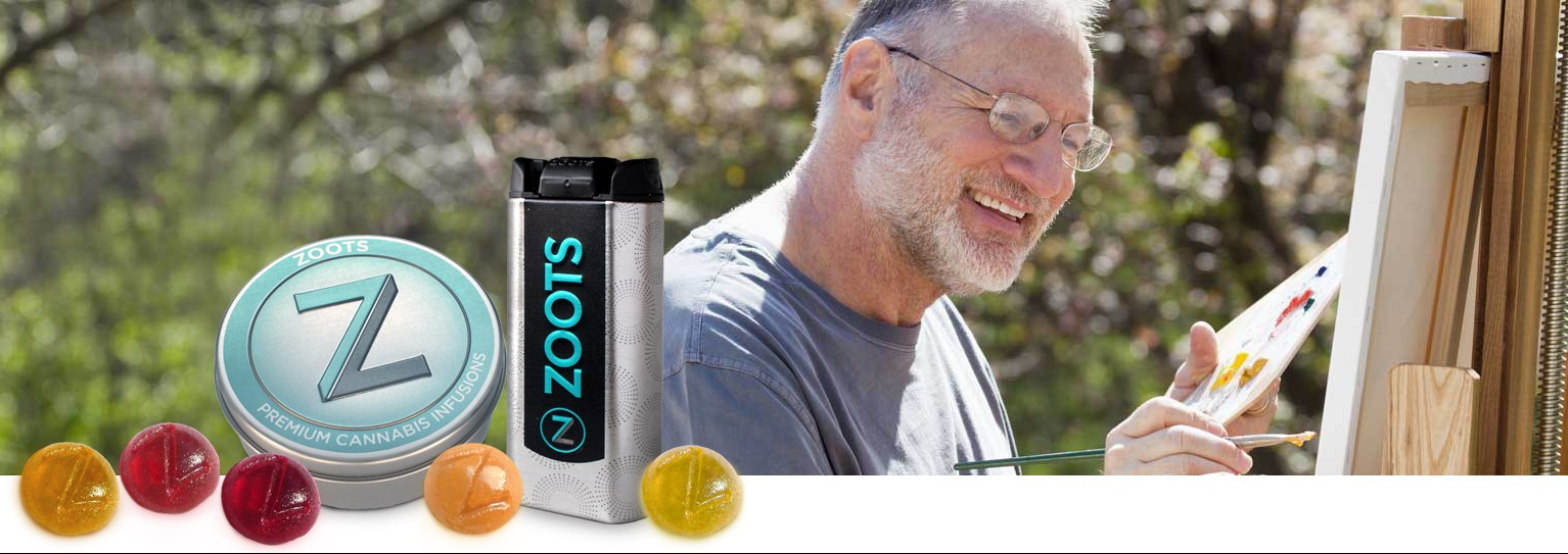 Zootrocks candies and a man paiting